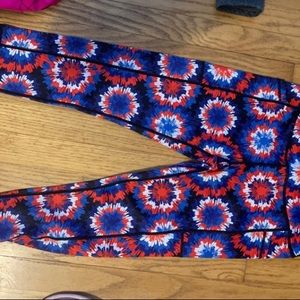 Small CVG legging red/white/blue NEW